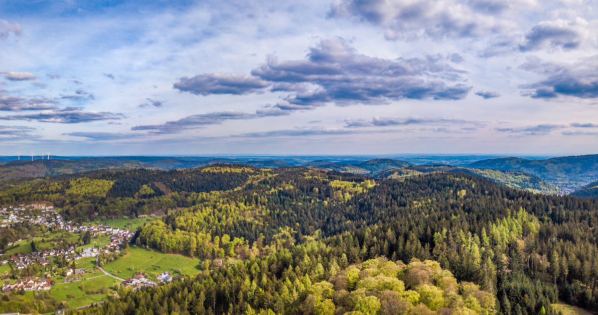 Das Plangebiet mit Blick von Wilhelmsfeld in Richtung Neckargemünd (Foto BUND Steinachal / Aranka Schön Photography Wilhelmsfeld)